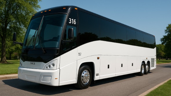 56 Passenger Charter Bus Rental